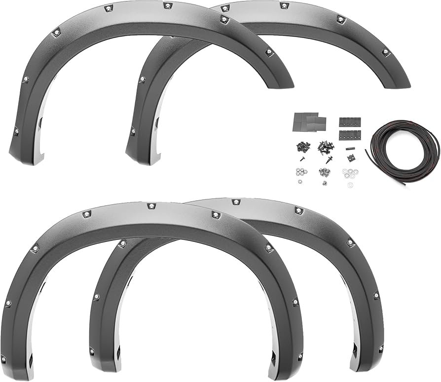 Bushwacker Forge Pocket Style fender flares for classic Ford F-150