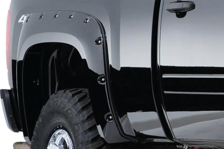 Bushwacker Max Coverage Pocket Style fender flares for Silverado