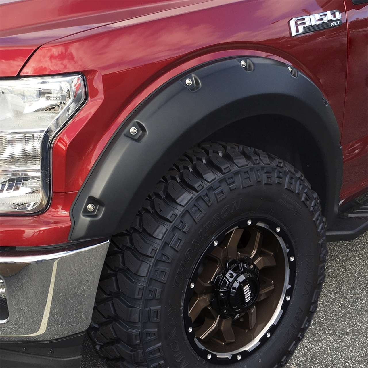 Bushwacker Pocket Style fender flares for Ford F-150