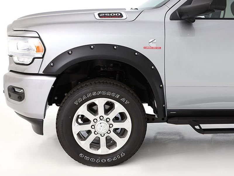 Bushwacker Pocket Style fender flares for Chevy Silverado 2500 3500