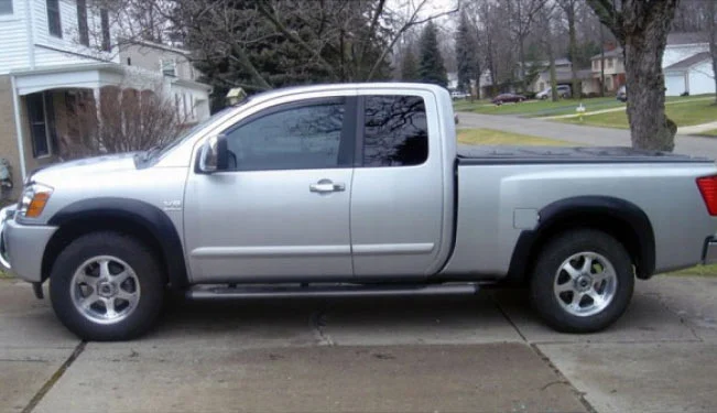 Bushwacker Cut-Out Style Fender Flares for Nissan Titan