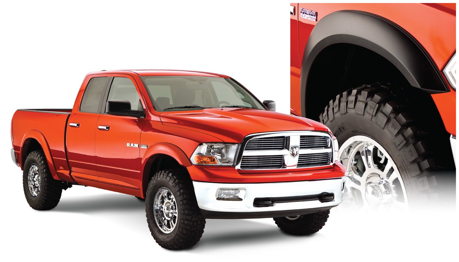 Bushwacker Extend-A-Fender Dodge Flares