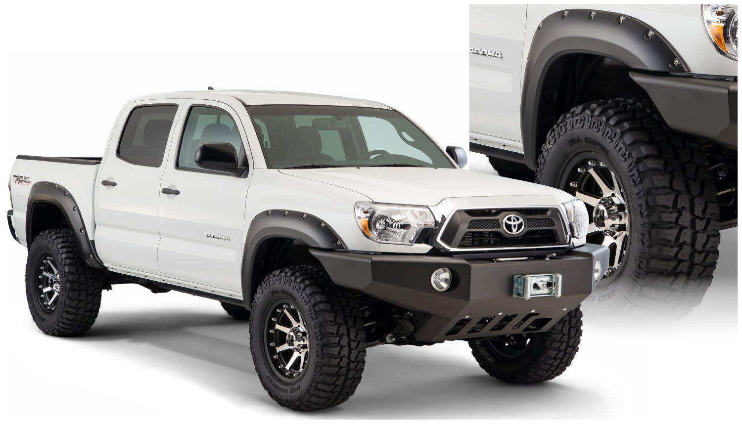 Bushwacker Pocket Style Fender Flares for Jeep Comanche