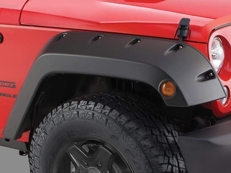 Bushwacker Pocket Style Fender Flares for Jeep Commander