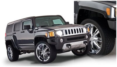 Bushwacker Hummer H3 Pocket Style Fender Flares