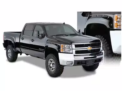 Bushwacker Cut-Out Style Fender Flares - Chevrolet Silverado