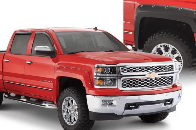 Bushwacker Pocket Style Fender Flares for Chevy Silverado