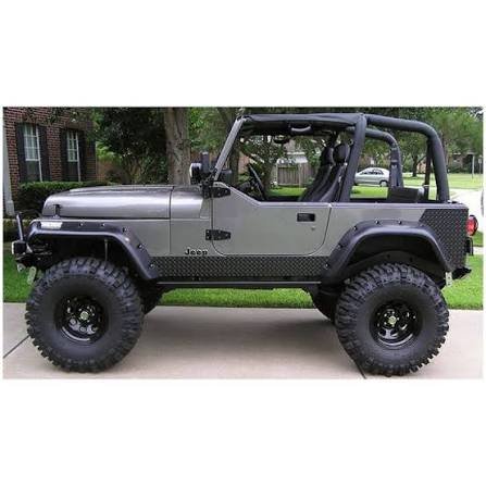 Jeep TJ Bushwacker Fender Flares